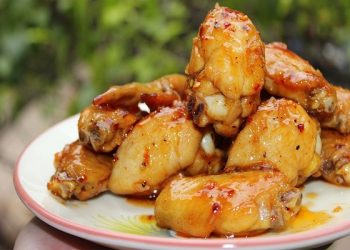 Cánh gà chiên xi dầu