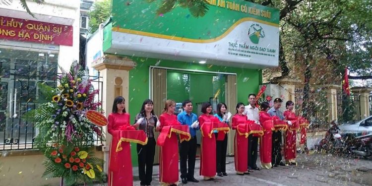 Chuỗi cửa hàng cung cấp thực phẩm an toàn có kiểm soát của Ngôi Sao Xanh