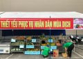 Ngôi Sao Xanh mở bán quầy hàng lưu động phục vụ nhân dân mùa dịch