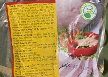 Quy trình sản xuất Giò lụa, Chả lụa – Ngôi Sao Xanh